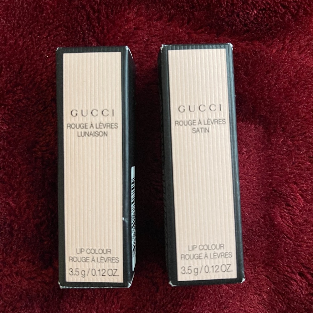 New Gucci lipsticks
